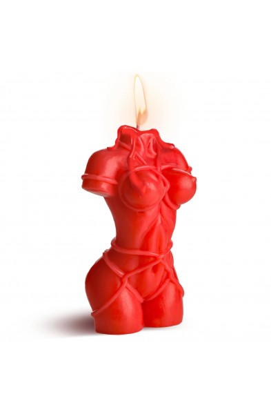 Bound Goddess Drip Candle - Red