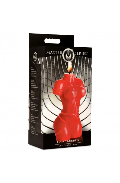 Bound Goddess Drip Candle - Red