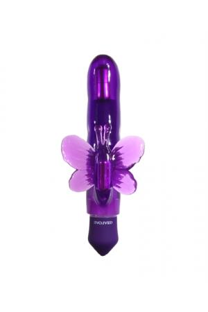 Slenders Flutter Clear - Purple