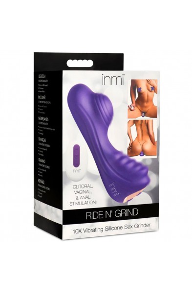 Vibrating Silicone Grinder - Purple