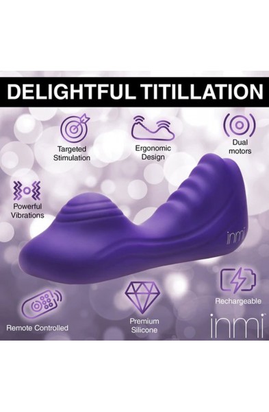 Vibrating Silicone Grinder - Purple