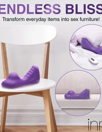 Vibrating Silicone Grinder - Purple