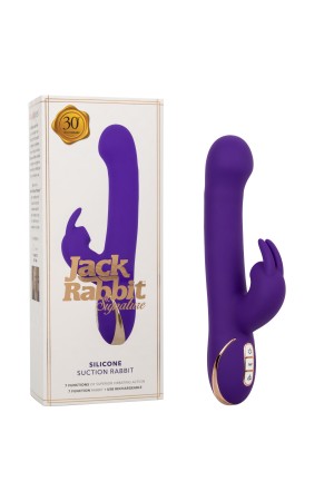 Jack Rabbit Signature Silicone Suction Rabbit -  Purple