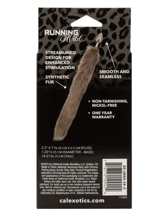 Running Wild Tail - Grey