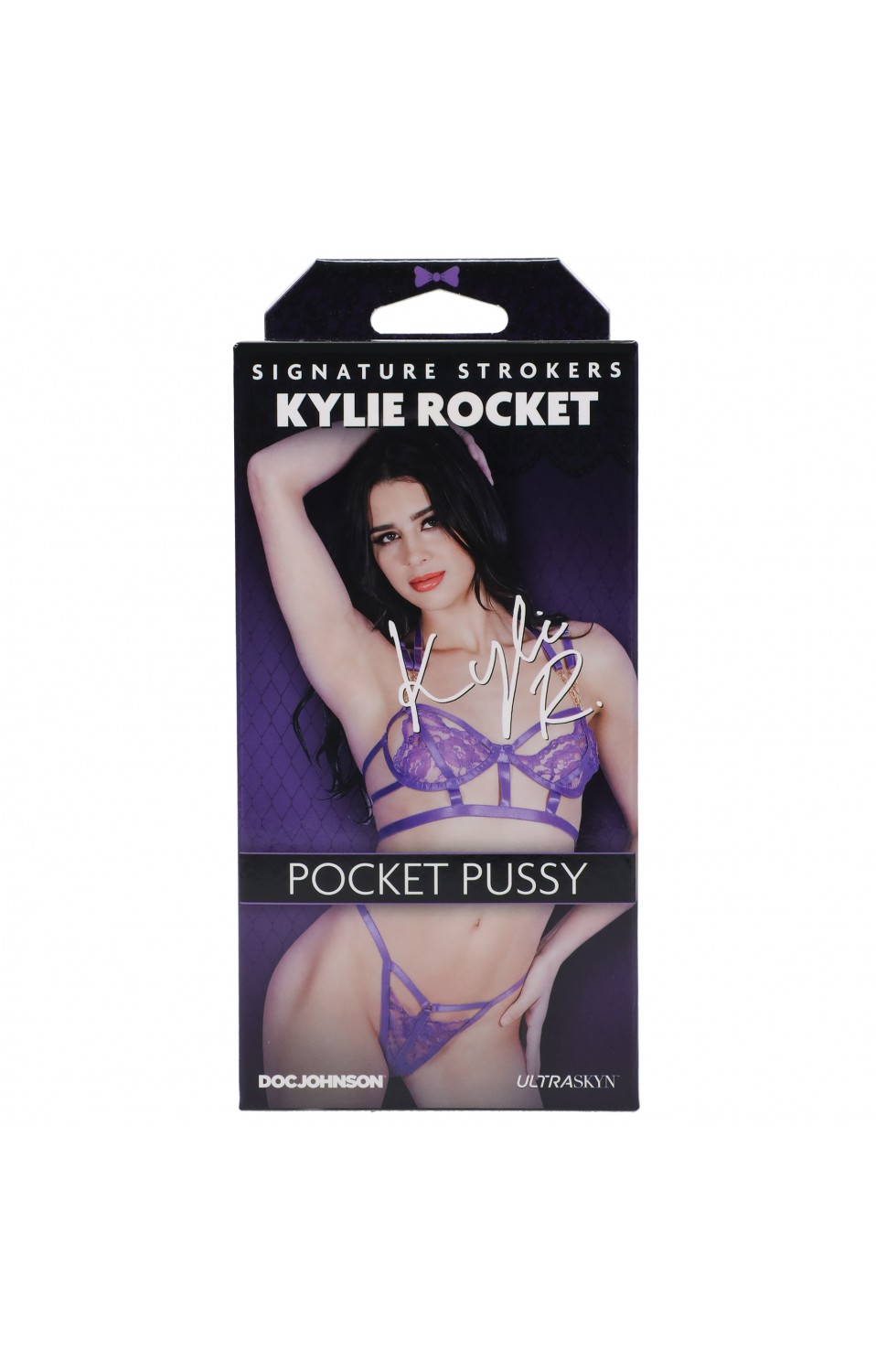 Signature Strokers - Kylie Rocket - Ultraskyn Pocket Pussy - Vanilla -  DJ5510-48-BX