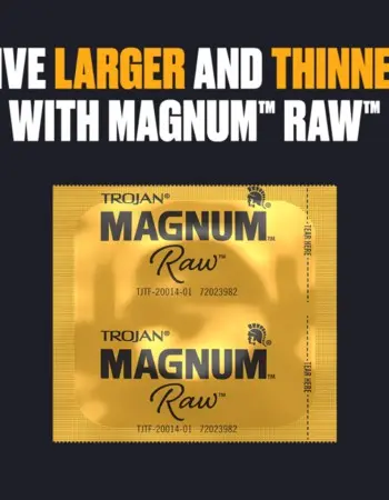 Trojan Magnum Raw 3 Ct Condoms