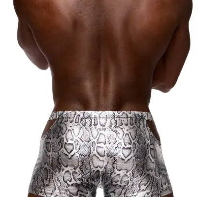 s'naked Pouch Short - Large - Silver/black