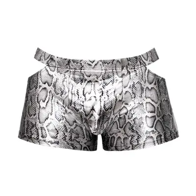 s'naked Pouch Short - Large - Silver/black