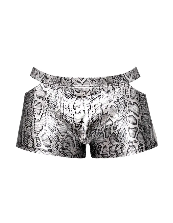 s'naked Pouch Short - Large - Silver/black