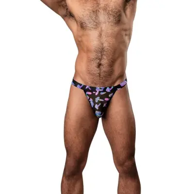 Hazy Dayz Micro Thong - Large/x-Large  - Mushroom