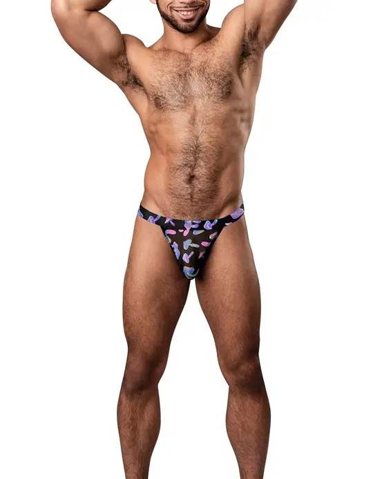 Hazy Dayz Micro Thong - Large/x-Large  - Mushroom