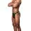 Hazy Dayz Micro Thong - Large/x-Large - Pot Leaf