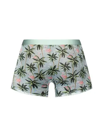 Sheer Prints - Seamless Sheer Short - Medium - Flamingo