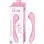 Blaze Bendable Suction Massager - Pink