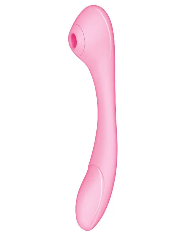 Blaze Bendable Suction Massager - Pink