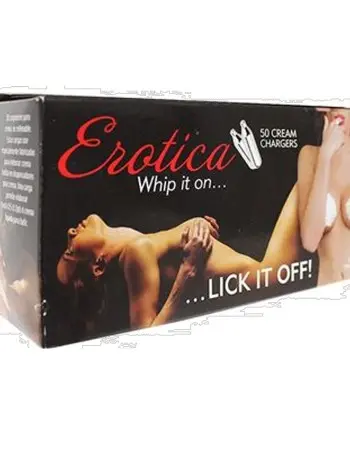 Erotica Whip Cream Chargers 50 Ct