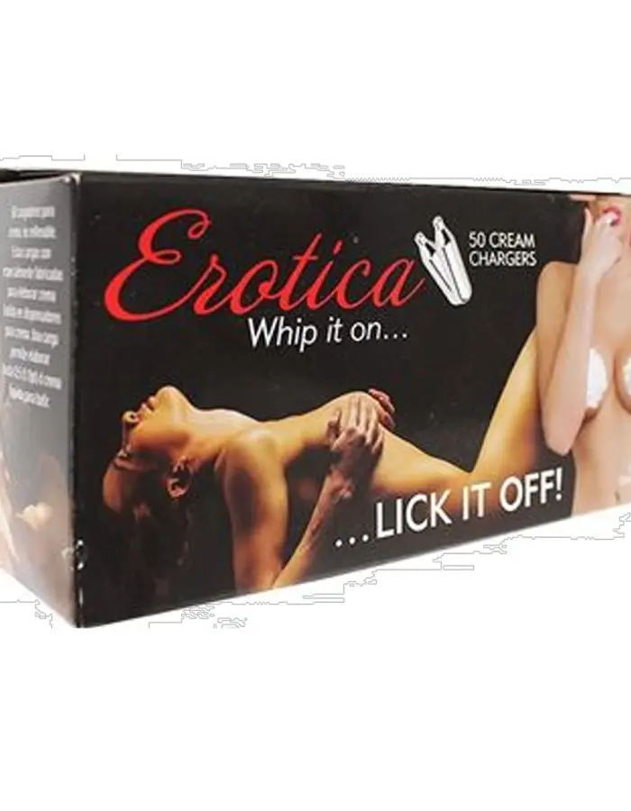 Erotica Whip Cream Chargers 50 Ct