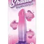 Shades, 6.25" G-Spot Jelly Tpr Gradient Dong - Pink and Purple