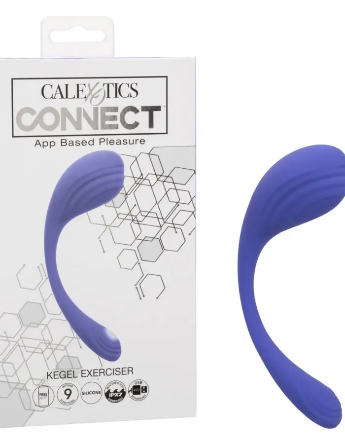 Calexotics Connect Kegel Exerciser - Periwinkle