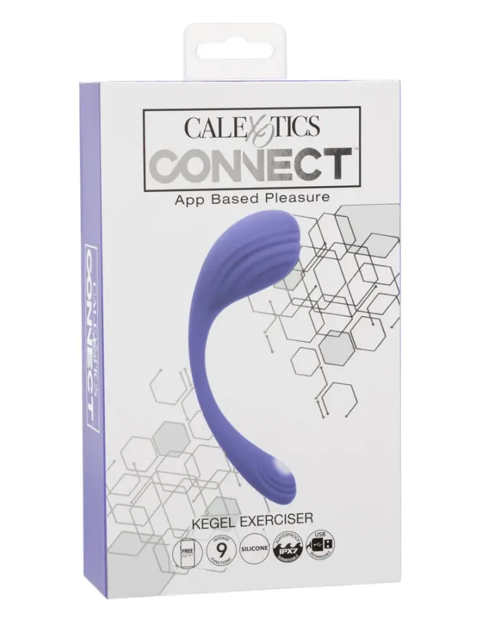 Calexotics Connect Kegel Exerciser - Periwinkle