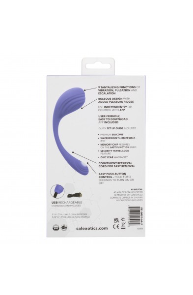 Calexotics Connect Kegel Exerciser - Periwinkle