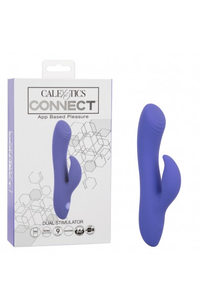 Calexotics Connect Dual Stimulator - Periwinkle