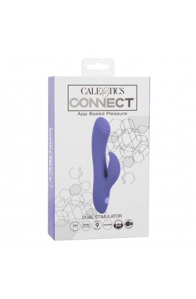 Calexotics Connect Dual Stimulator - Periwinkle