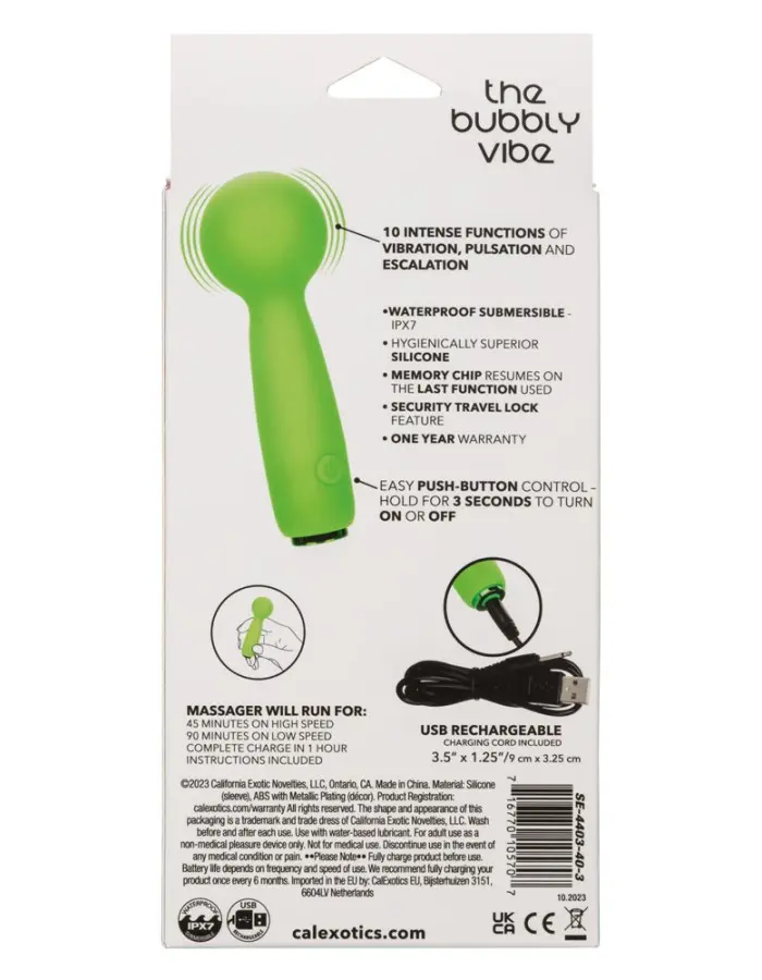 Neon Vibes - the Bubbly Vibe - Green