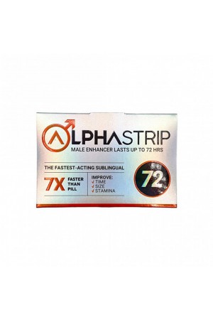 Alpha Strip Male Performance Enhancer 24 Ct  Display