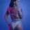 Prismatic Bra and Panty - Small/medium - Light  Blue