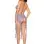 Bralette With Garter Belt and G-String - One Size - Lavender Haze