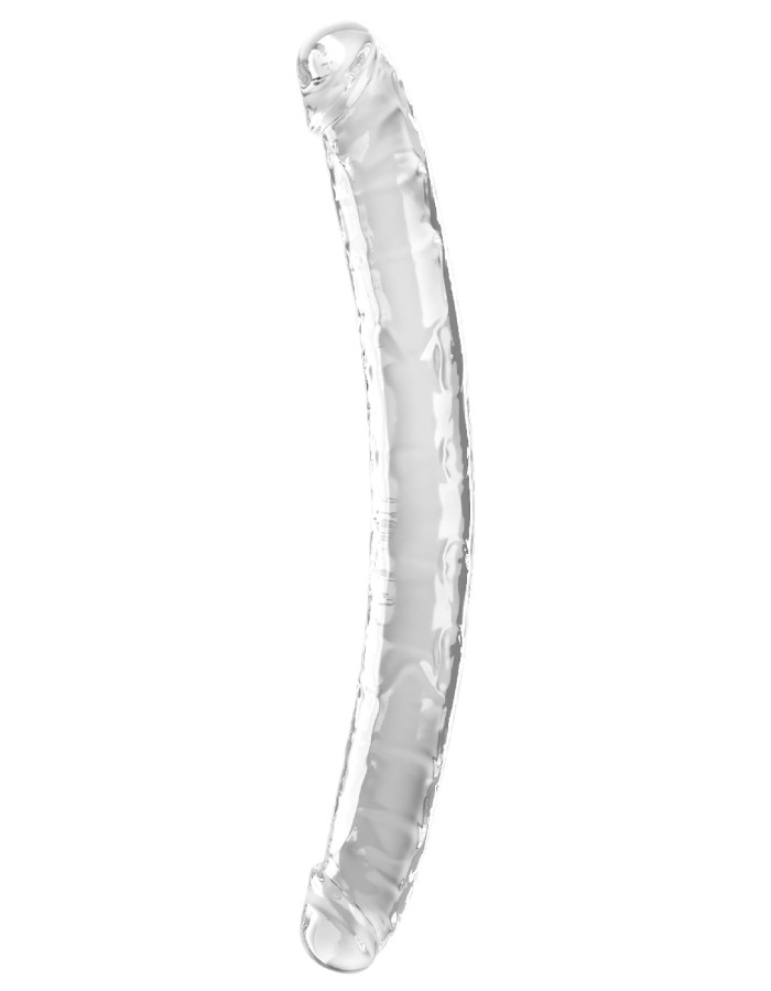 18 Inch Double Dildo - Clear