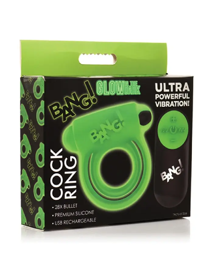 Glow in the Dark Cock Ring - Green