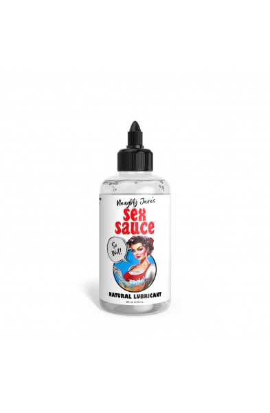 Naughty Jane's Sex Sauce Natural Lubricant 8oz