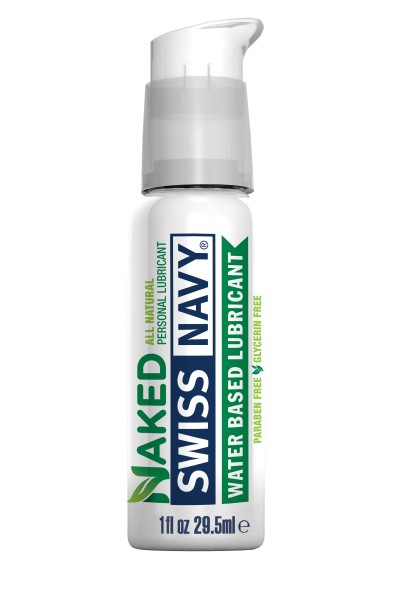 Swiss Navy Naked Water Based Lubricant 1 Oz