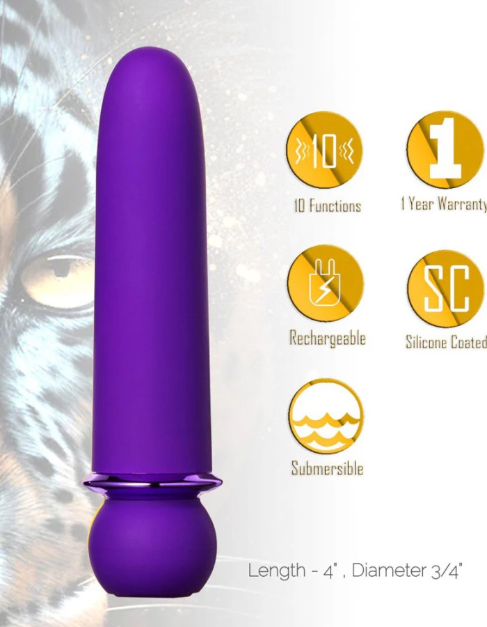 Jaguar Fiercely Powerful - Purple