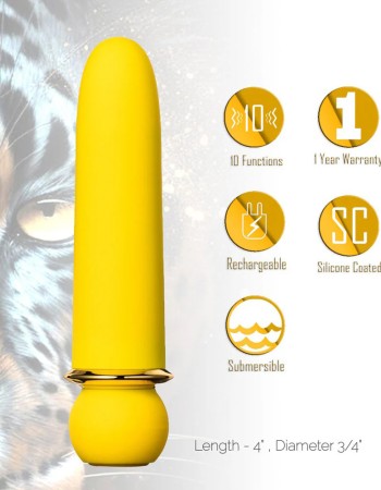 Jaguar Fiercely Powerful - Yellow
