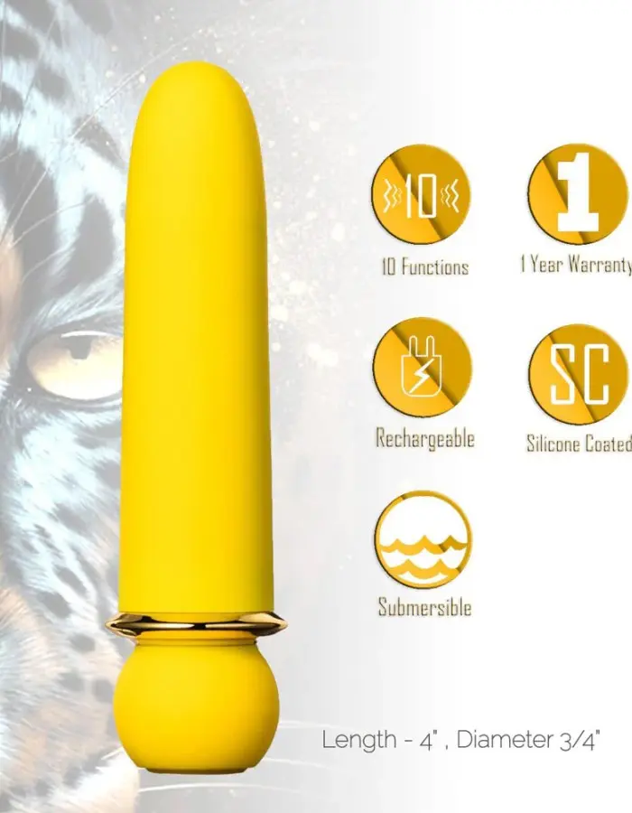 Jaguar Fiercely Powerful - Yellow
