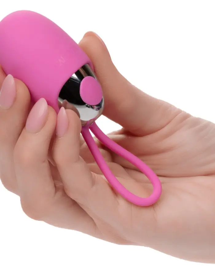 Turbo Buzz Bullet With Removable Silicone Sleeve - Pink