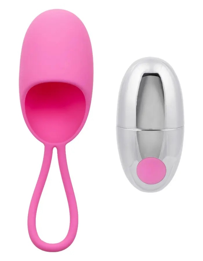 Turbo Buzz Bullet With Removable Silicone Sleeve - Pink