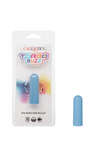 Turbo Buzz Rounded Mini Bullet - Blue