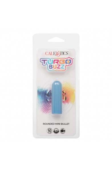 Turbo Buzz Rounded Mini Bullet - Blue