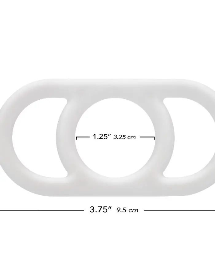 Alpha Liquid Silicone Commander Ring - Natural