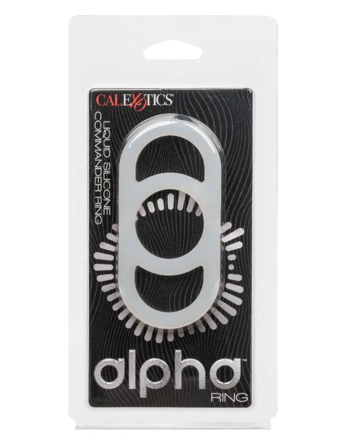 Alpha Liquid Silicone Commander Ring - Natural