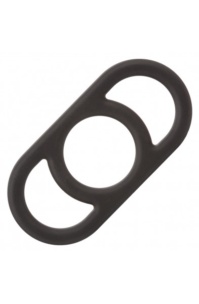 Alpha Liquid Silicone Commander Ring - Black