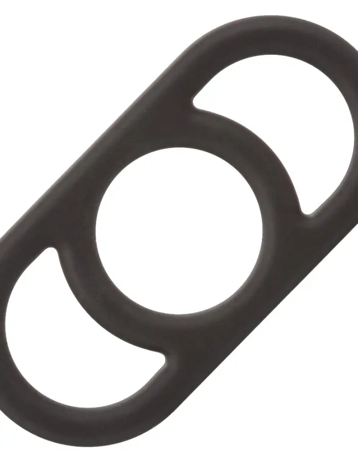 Alpha Liquid Silicone Commander Ring - Black