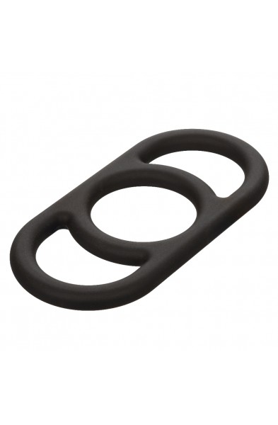 Alpha Liquid Silicone Commander Ring - Black