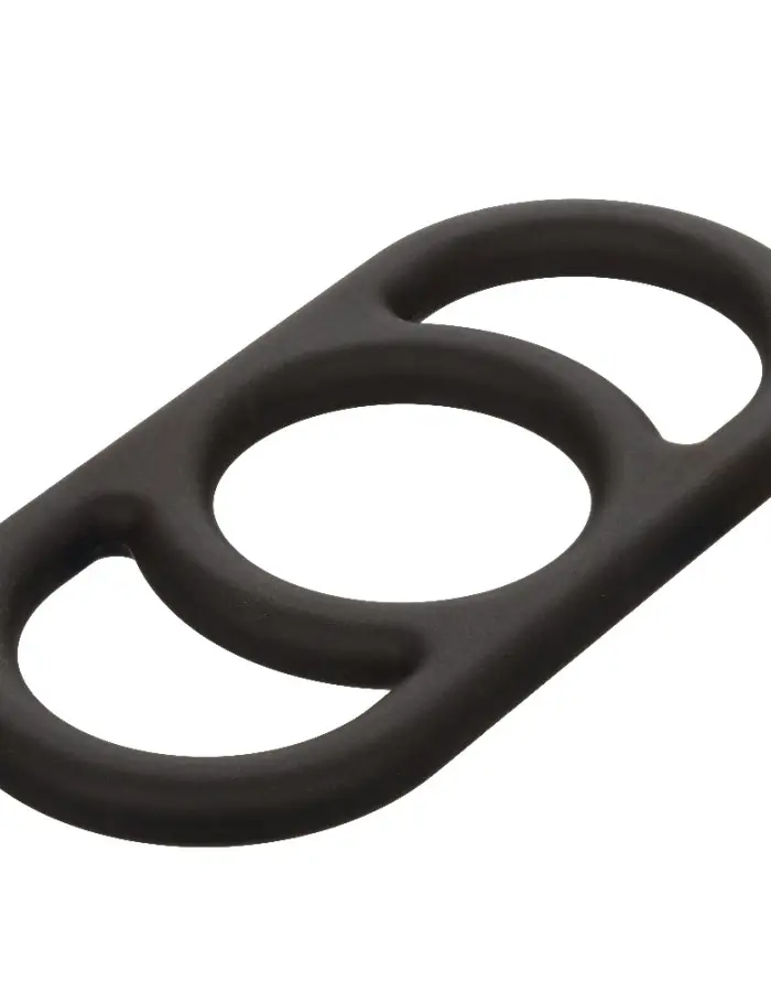 Alpha Liquid Silicone Commander Ring - Black