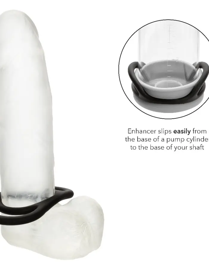 Alpha Liquid Silicone Commander Ring - Black