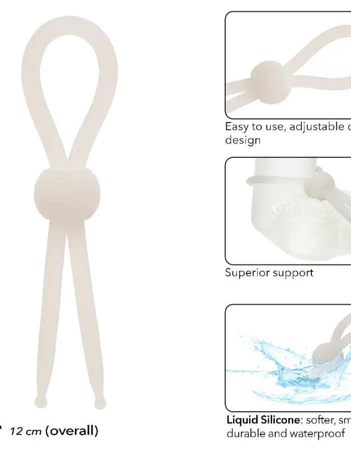 Alpha Liquid Silicone Lasso - Natural